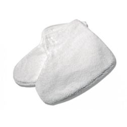 Socks, microfiber, big, luxury edition for paraffin and foot mask