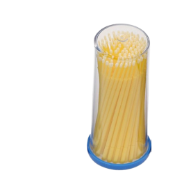 Micro Brushes, Yellow, 100 pcs - Fine