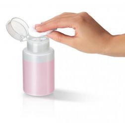 Nail polish remover acetone free, in pump dispenser, 180 ml