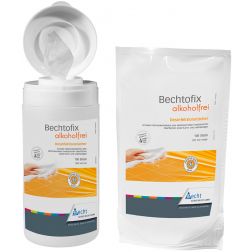 Bechtofix medi-wipes, alcohol-free, 100 pcs. Refill