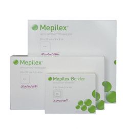 specialpris, Mepilex (Med border) 7,5 cm x 7,5 cm, dato  28.01/01.03.23*